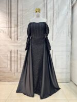 لباس مجلسی مزونی زنانه مدل نگار - Image 2