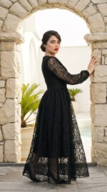 لباس مجلسی مزونی زنانه مدل شکوفه - Image 2