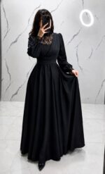 پیراهن مجلسی مزونی پوشیده زنانه مدل الیزابت - Image 3
