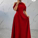 لباس مجلسی مزونی باز و لختی مدل آنا