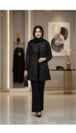 کت مزونی و مجلسی زنانه مدل الماس - Image 3