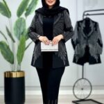 کت مجلسی زنانه مدل طاووس