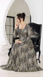 ماکسی مجلسی و پوشیده مدل پریچهر - Image 9