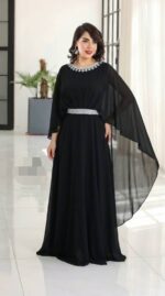 پیراهن مجلسی زنانه سایز بزرگ مدل خورشید - Image 6