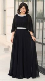 پیراهن مجلسی زنانه سایز بزرگ مدل خورشید - Image 3