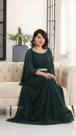 پیراهن مجلسی زنانه سایز بزرگ مدل خورشید - Image 4