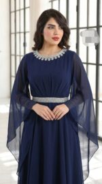پیراهن مجلسی زنانه سایز بزرگ مدل خورشید - Image 5