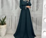 ماکسی مجلسی پوشیده مدل حنا