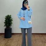 مانتو کوتاه جلوبسته زنانه مدل آفتاب
