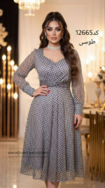 تونیک مجلسی زنانه سایز بزرگ - Image 3