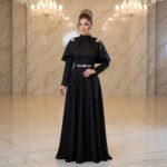 ماکسی مجلسی و پوشیده مدل فرشته