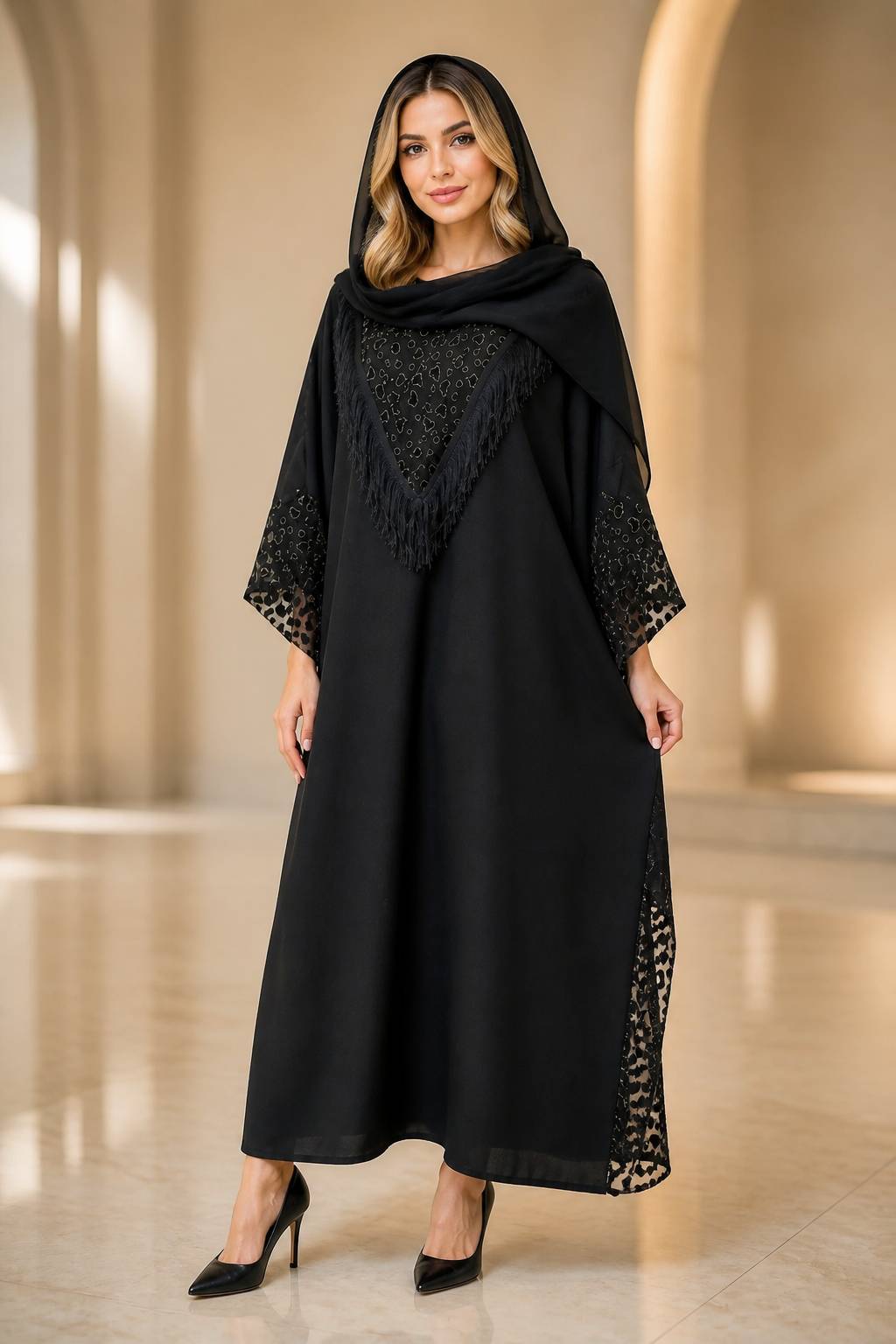 1778263054_2780002937.jpg مانتو عبای زنانه مزونی مدل رزا - Image 1