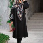 مانتو مزونی گلدوزی شده مدل کایلین