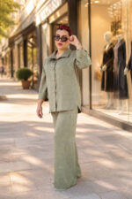 ست شومیز و شلوار زنانه مدل صنم - Image 3