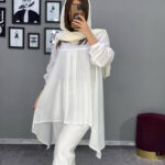 مانتو شومیز زنانه مدل سپیده - Image 6