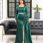 لباس مجلسی مزونی زنانه مدل میرا