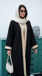 مانتویی عبایی زنانه سایز بزرگ - Image 3