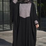 عبا مزونی و مجلسی زنانه سایز بزرگ مدل حورا