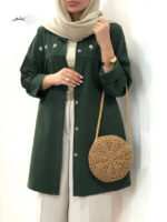 مانتو کوتاه لینن - Image 5