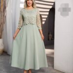 پیراهن مجلسی مزونی مدل روژان