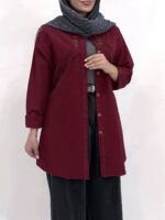 تونیک مانتویی زنانه مدل آوا