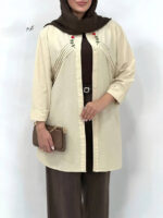 تونیک مانتویی زنانه مدل آوا - Image 7