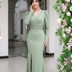 ماکسی مجلسی پوشیده مدل گلشیفته