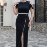 لباس مجلسی مزونی زنانه مدل شایلین