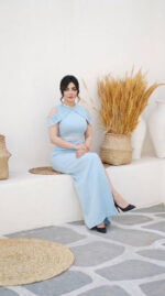 لباس مجلسی مزونی زنانه مدل شایلین - Image 7