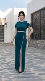 لباس مجلسی مزونی زنانه مدل شایلین - Image 3