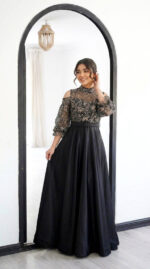 لباس مجلسی زنانه مدل پروانه - Image 2