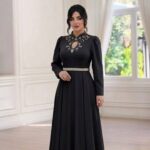 لباس مجلسی مزونی پوشیده مدل بارانا