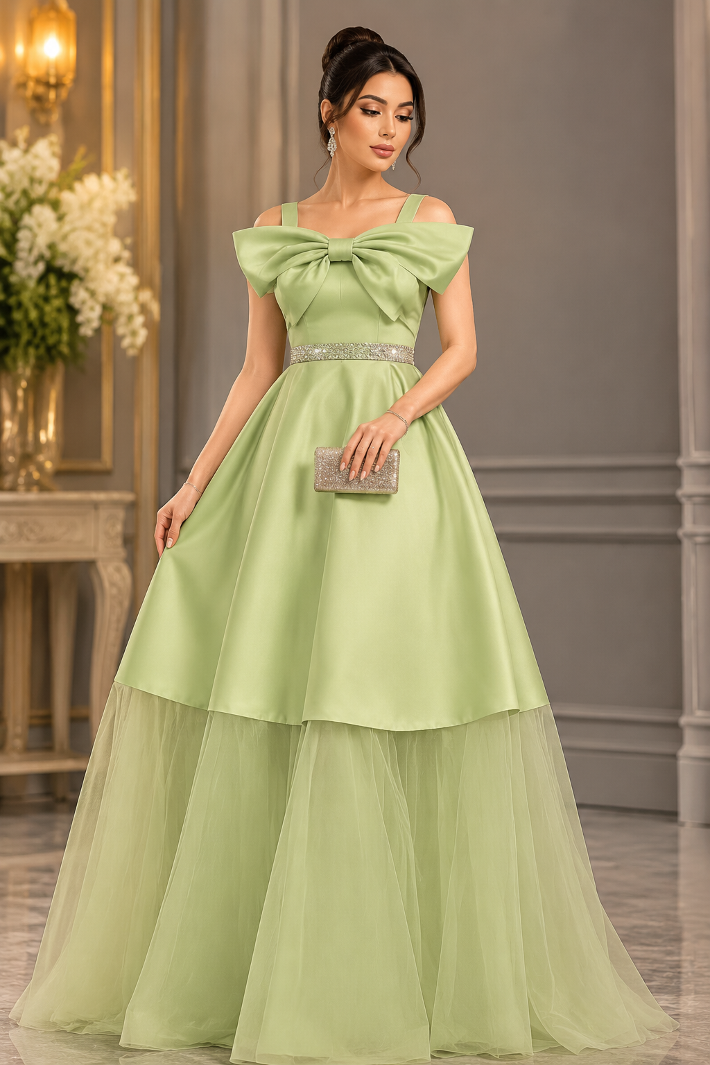 1788039007_1865582136-1.png لباس مجلسی دخترانه مدل افرا - Image 1