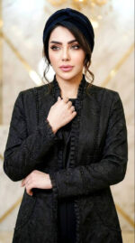 کت شلوار مجلسی و مزونی زنانه مدل ترنم - Image 3